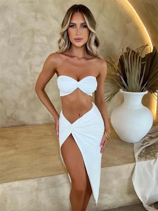 Kylie Strapless Slim 2 Piece