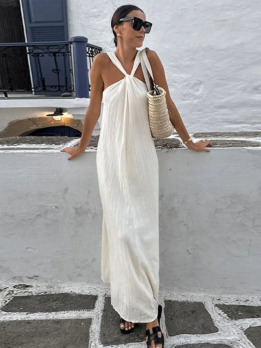 Maeve Off Shoulder Maxi Dress