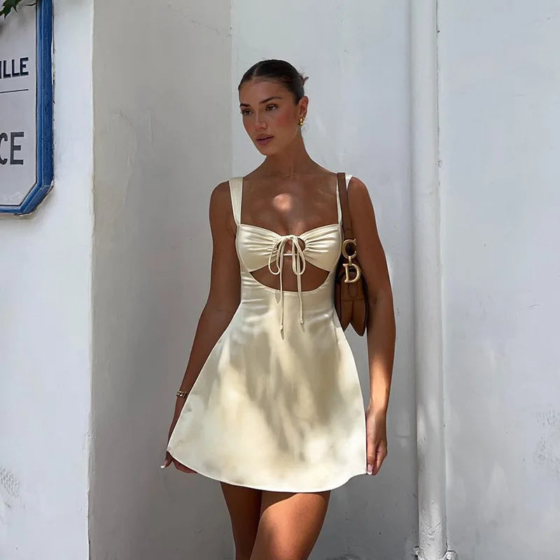 Aitana Fantoye Hollow Out Dress