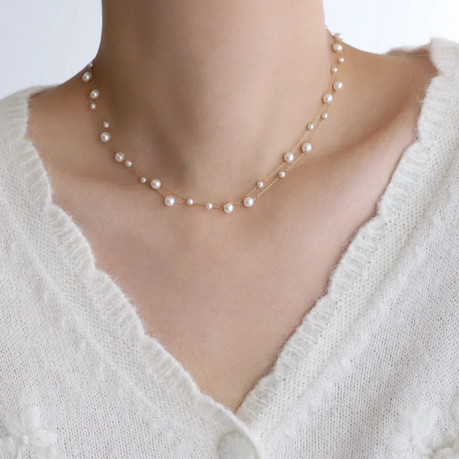 Pearl Chain Necklace