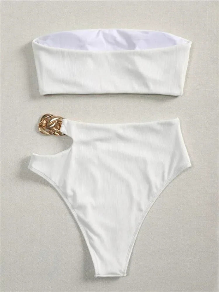 Sofi High Waist Swimsuit Set