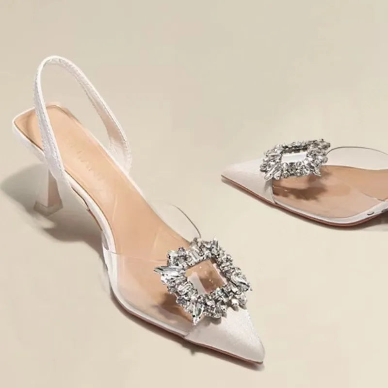 Camilla Crystal High Heels