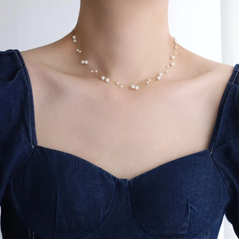 Pearl Chain Necklace